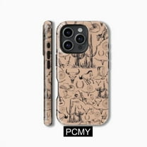 Vintage Cowboy Western Style Phone Case for iPhone 11 12 13 14 15 16 Pro Max