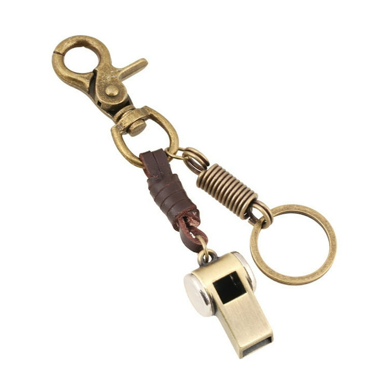 Cowhide keychain best sale