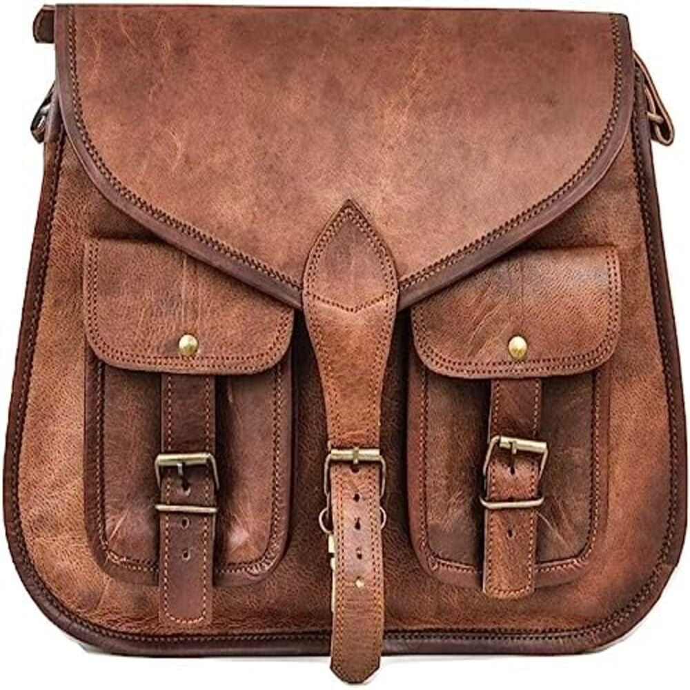 Tan Goat Leather School Bags at Rs 1150 in Jaipur | ID: 20169267755