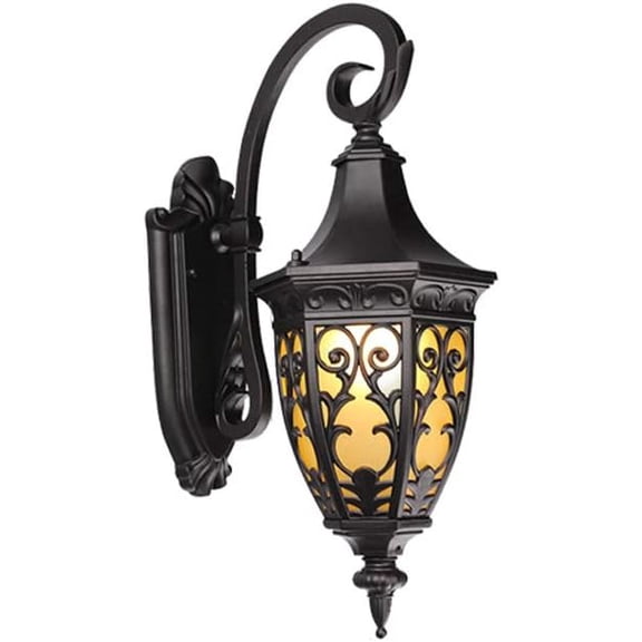 Vintage Creative Waterproof Outside Glass E27 Wall Lantern Lamps European Retro Industrial Outdoor Wall Sconce Door Street Garden Home Villa Decorative Wall Lights