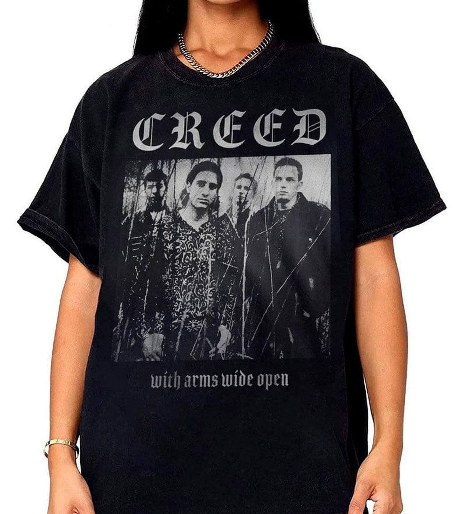Vintage Creed Band Shirt,Creed Band Tour Shirt,Graphic