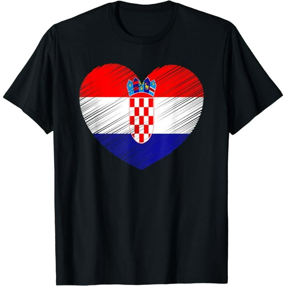 Vintage Croatia Croatian Flag Pride Support Croatian T-Shirt mens t shirt，black，women，funny，misfits，men，journey，t-shirt