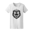 thumbnail image 1 of Vintage Crowned King Bear Sketch Tee Men's -Image by Shutterstock, 1 of 2