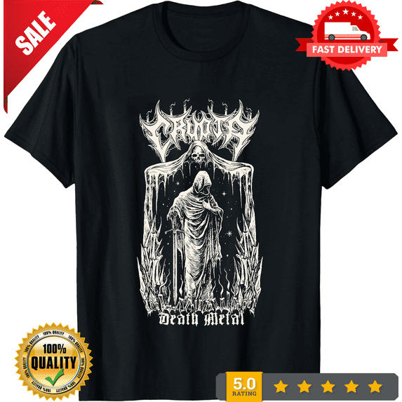 Vintage Crypta Band Death Metal T Shirt Full Size S-5XL OM801, LIMITED EDITION-TH70611