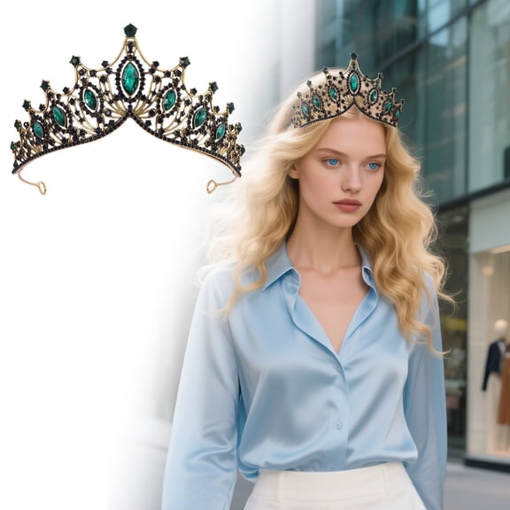 Vintage Headband for Girls Women Wedding Birthday Prom Party Hair Accessory