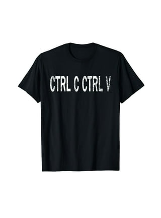 Magliette ctrl c ctrl v shop