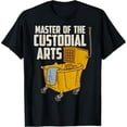 thumbnail image 1 of Vintage Custodian School Custodian Janitor Funny Housekeeper T-Shirt, 1 of 7