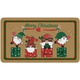thumbnail image 1 of Vintage Cute Gnome Pattern Kitchen Mat Christmas Door Mat Indoor Thanksgiving Floor Mat Kitchen Mat Non Slip Scratch Absorbent Snow Kitchen Mat Door Mat 30" X 17" Crystal Velvet, 1 of 6