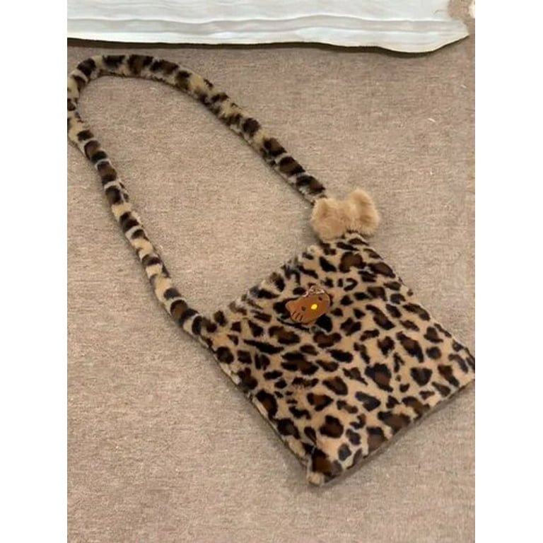 Fluffy Leopard Versi Bag Fluffy Leopard Versi Bag