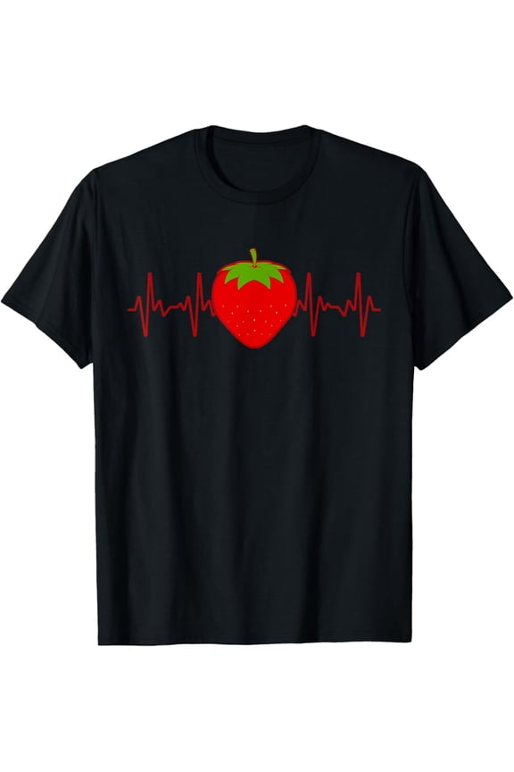 Vintage Cute Strawberrry Design For Men Women Strawberry Fruit Lover T-Shirt Size S-5XL Best Birthday Gifts, Unisex T-Shirt
