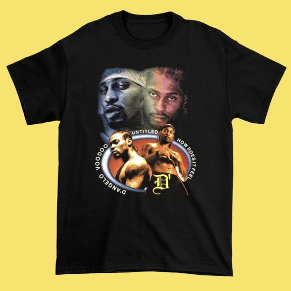 Vintage D'angelo Voodoo Black unisex S-234XL shirt Gift fans D1166