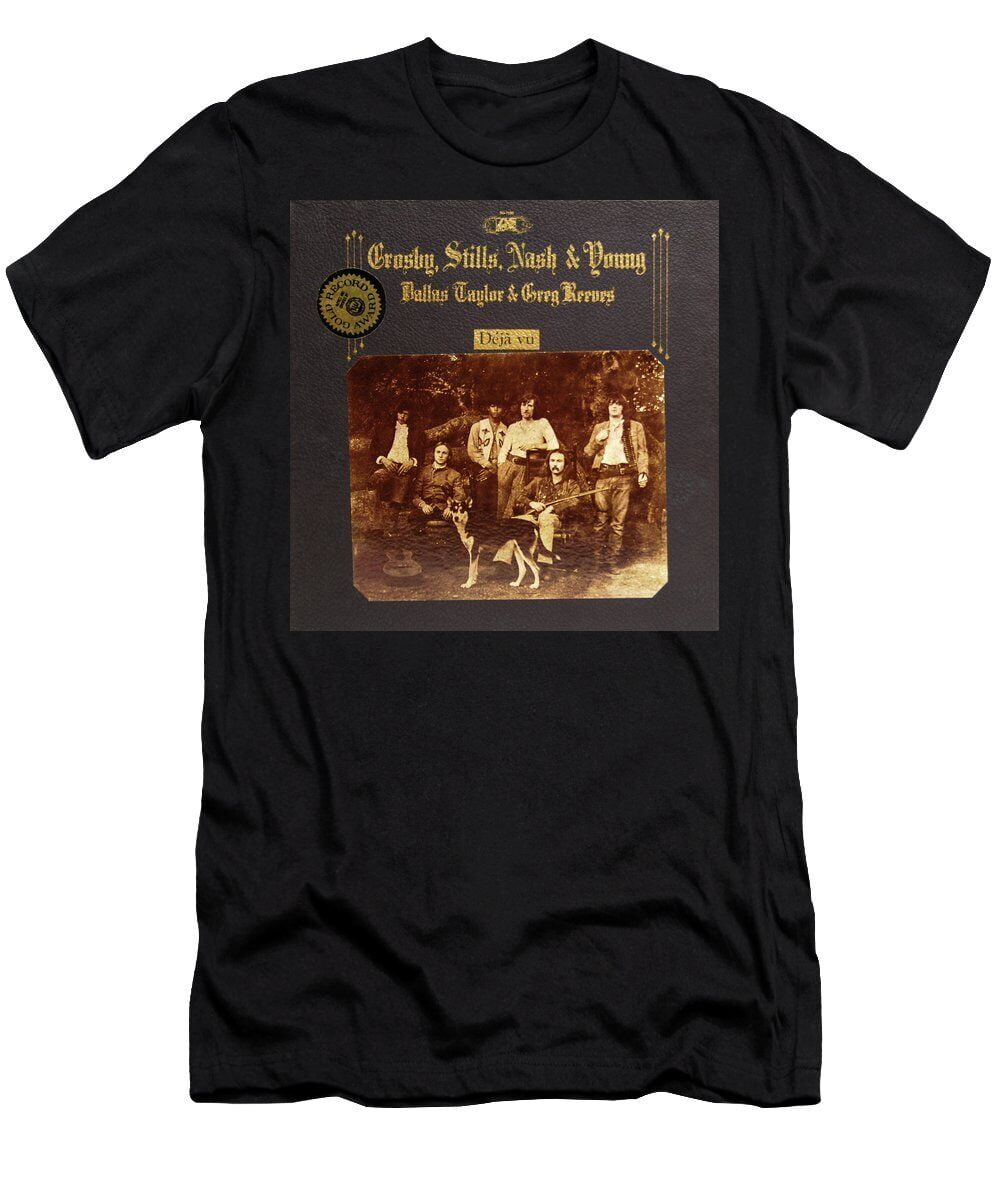 Neil Young CSNY Deja Vu Tシャツ Vintage Déjà Vu T-Shirt Crosby, Stills, Nash & Young David