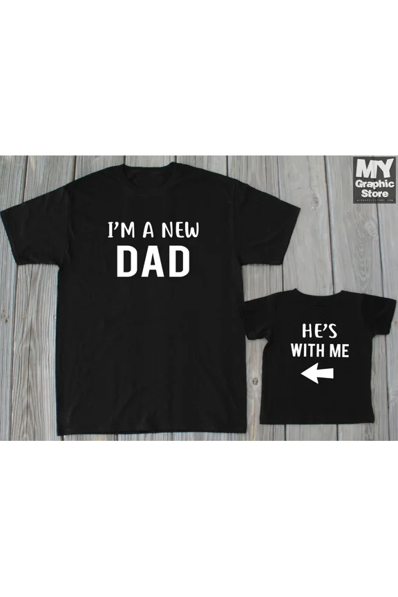Vintage Dad Son T Shirt New Daddy Baby Daughter Christmas Birthday Gift - Perfect Gifts For Everyone
