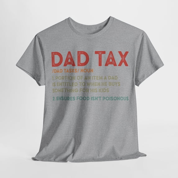 Vintage Dad Tax Definition Men Funny Father's Day T-Shirt ID-0415-SGKJ