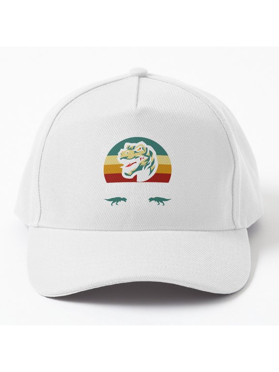 Vintage Daddysaurus Rex Baseball Cap, Don't Mess With Daddysaurus Father Design Hat