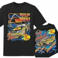 thumbnail image 1 of Vintage Dale Earnhardt 3 Reelin In The Win 2 Sided T-Shirt S-3XL Gift For Fans,Black Color,Size L, 1 of 5