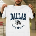 thumbnail image 1 of Vintage Dallas Football Retro Trendy Fan Game Day Graphic G353 Unisex T-Shirt, Up to Size 5XL, 1 of 2