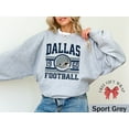 thumbnail image 1 of Vintage Dallas Football Sweatshirt, Game Day Shirt, Vintage Cowboy, Navy Color, Size S, 1 of 5