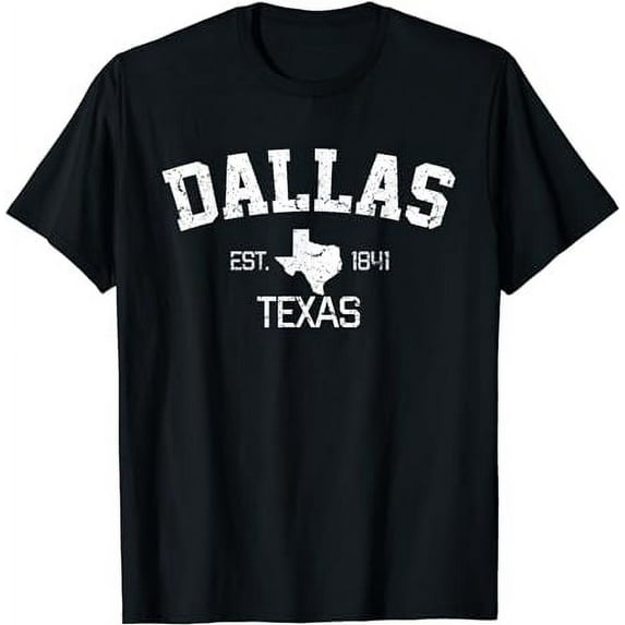 Vintage Dallas Texas Est. 1841 Gift T-Shirt