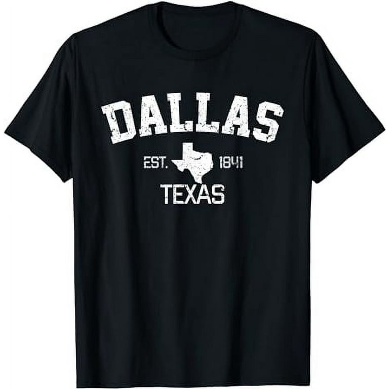 Vintage Dallas Texas Est. 1841 Gift T-Shirt