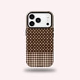 thumbnail image 1 of Vintage Dalmatian Speckled iPhone Case, Retro Pattern Tough Cover with iPhone 17 16 15 14 13 12 11 Pro Max, 1 of 2