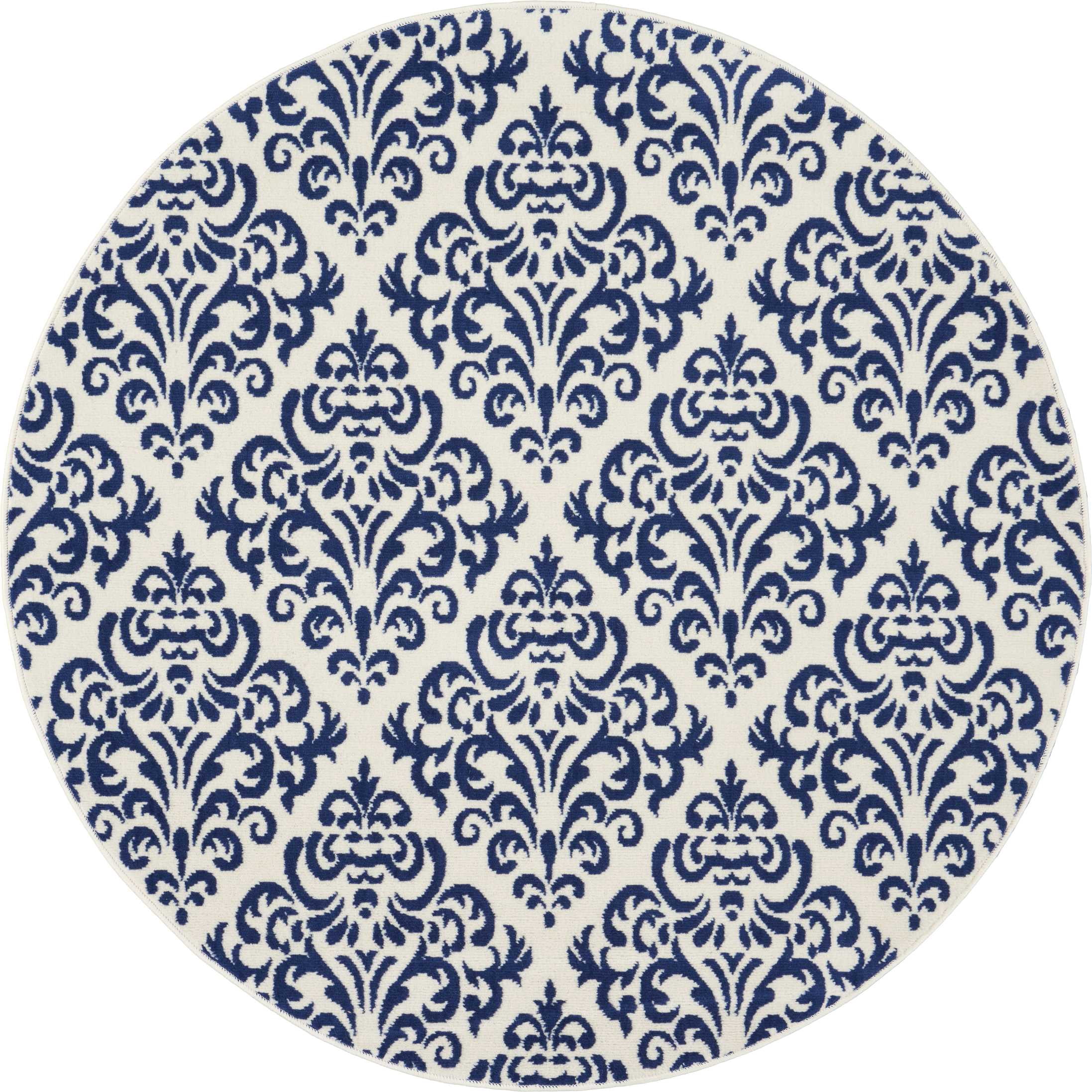 Vintage Damask Area Rug by Pinewood Grove