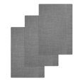 thumbnail image 1 of Vintage Dark Gray Kitchen Dish Towels for Drying Dishes Set of 3, Farmhouse Retro Solid Color Linen Texture Waffle Weave Microfiber Hand Tea Bathroom Towels Quick Dry & Absorbent Towel 15.7x23.6, 1 of 7