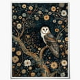 thumbnail image 1 of Vintage Dark Moody Wall Art Gothic Botanical Owl Canvas Painting Dark Academia Artwork Aesthetic Poster Dark Cottagecore Decor for Living Room Bedroom Gallery Unframed16x20inch, 1 of 14