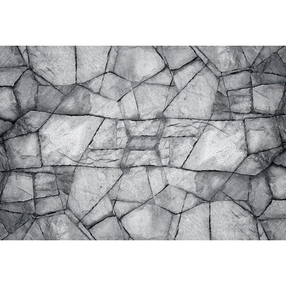 Vintage Dark Stone Brick Wall Cave Corridor 3D Pattern Interior Photographic Background Photo Backdrop For Photo Studio