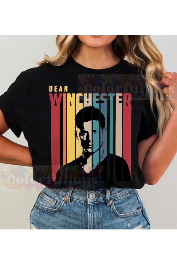 Vintage Dean Winchester TShirt, Dean Winchester hoodie, Dean Winchester sweatshirt, Dean Winchester Retro Shirt