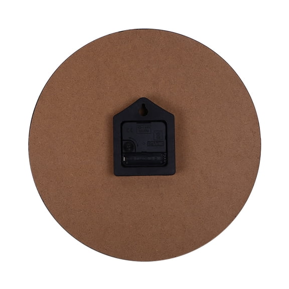 ULTNICE Silent Wall Clock Wooden Retro Wall Clock Multi 1Pack