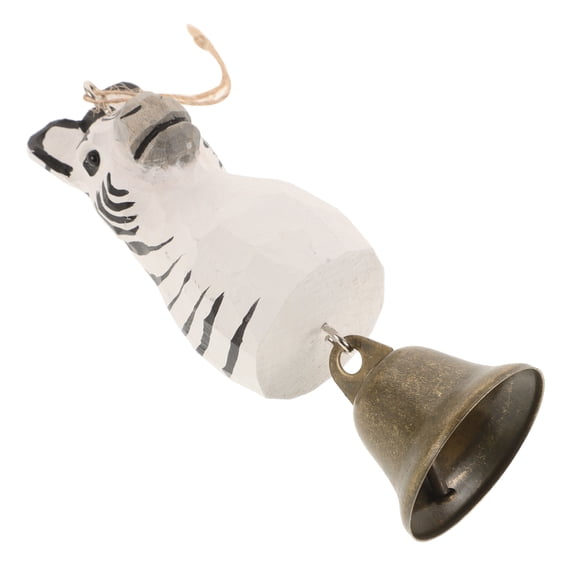 Wood Carved Animal Bell for Outdoor Adventures with Clear Ringing Sound Multi