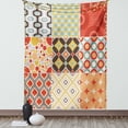 thumbnail image 1 of Vintage Decor Wall Hanging Tapestry, Mosaic Vintage Patterns Diagonal Geometric Shapes Abstract Decoration Design for Home, Bedroom Living Room Dorm Accessories, 60 X 80 Inches, by Ambesonne, 1 of 5
