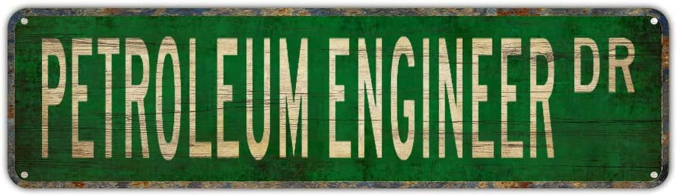 Vintage Decor Wall Signs Petroleum Engineer Petroleum Engineer Gift ...