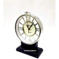 thumbnail image 1 of Vintage Decorative Retro Nautical Desk Clock Table Shelf Clocks Black Base, 1 of 3