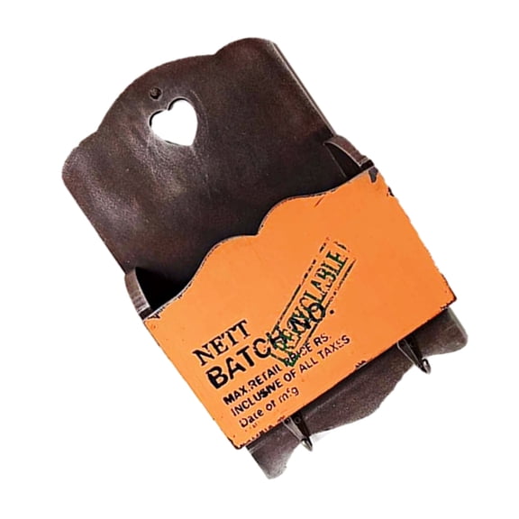 Vintage Decorative Wall Box Wood Wall Hanging Flower Holder with Hooks,Wall Pocket Organizers for Home Decors