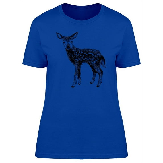 Vintage Deer  T-Shirt Women -Image by Shutterstock, Female x-Large