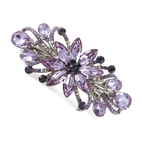 Vintage Delicate Fascinator with Rhinestones for 1920s Parties Delicate Crystal Flapper Flower Headpiece