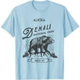 thumbnail image 1 of Vintage Denali National Park Retro Bear Alaska Unisex T-Shirt for Men Women Kids Toddler,Light Blue Color,Size YM, 1 of 5