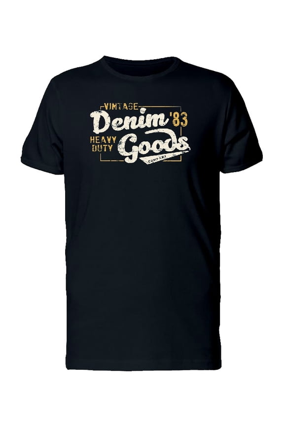 Vintage Denim Goods Duty 83 Tee Men's -Image by Shutterstock