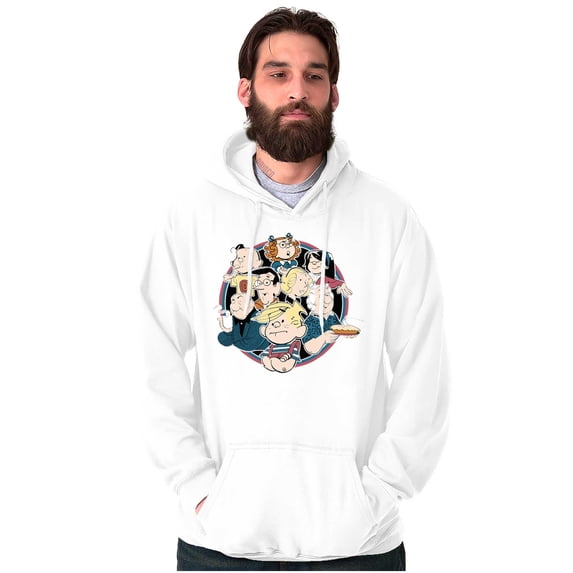 Vintage Dennis The Menace Characters Hoodie Sweatshirt Women Men Brisco Brands S
