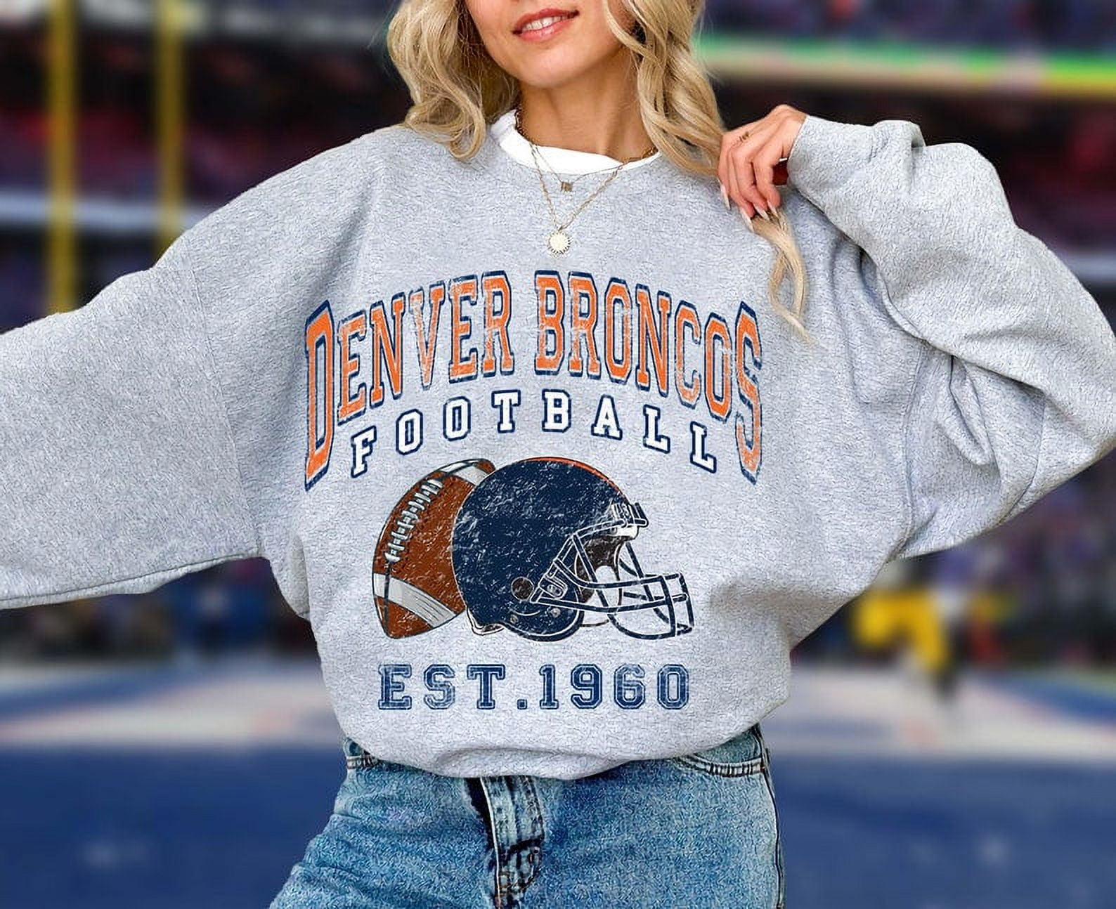Broncos vintage sweatshirt shop