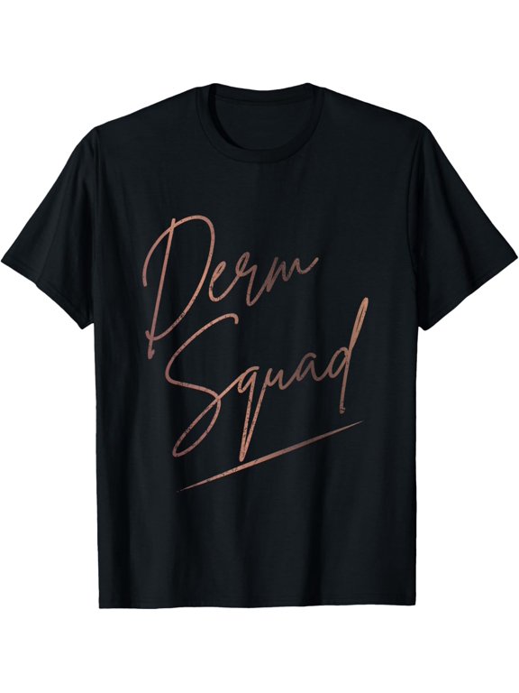 Vintage Derm Squad Dermatology Nurse Cosmetic Dermatologist T-Shirt