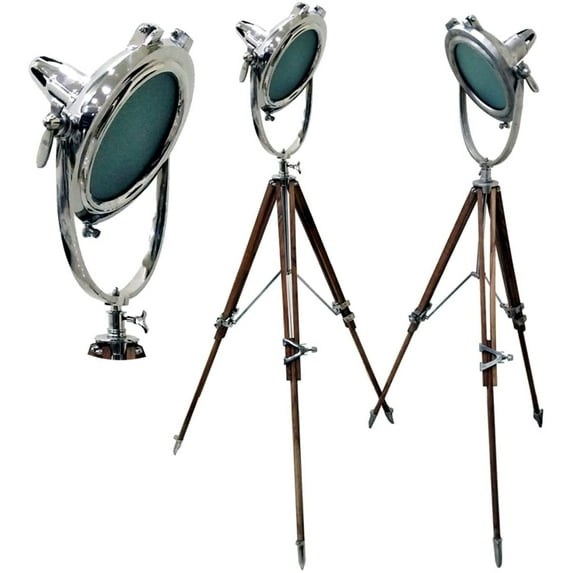 Vintage Design Hollywood Beautiful Spotlight Tripod Floor Lamp Home Decor