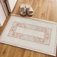 thumbnail image 1 of Vintage Design Rug, Oriental Rug, Geometric Rugs, Beige Rug, Muted Rug, Antique Decor Rug, Turkish Rug, Gift For Her, Thin Rug, Soft Rug, 2.6'x5' - 80x150 cm, 1 of 9