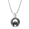 thumbnail image 1 of Vintage Designs Memorial Cremation Urn Necklace for Ashes Holder Necklace Cremation Jewelry (Grieving Love Heart), 1 of 5