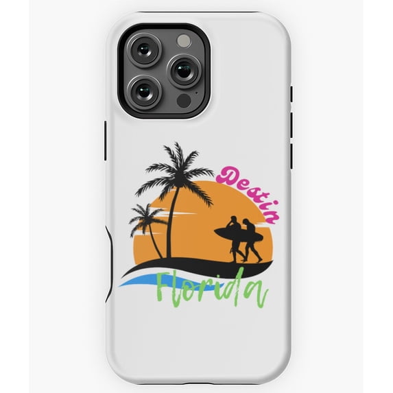 Vintage Destin Beach Sunset FL N4719 Phone Case for iPhone 17 16 15 14 13 12 11 Pro Max