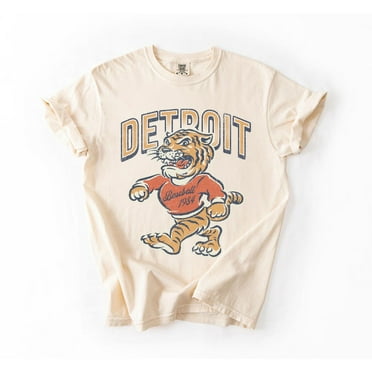 Vintage Detroit Baseball Comfort Colors T-Shirt, Baseball Fan Gift, Detroit Sports Shirt, Game Day