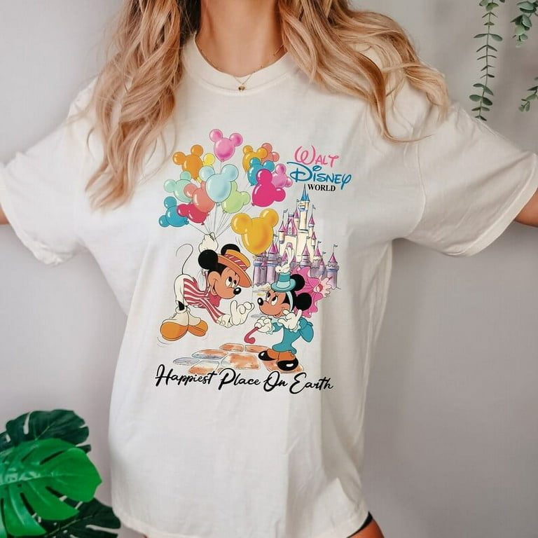 Mickey balloon shirt store