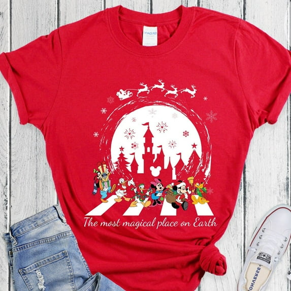 Vintage Disney Holiday Shirts, Mickey'S Very Merry Holiday Party Shirt, Disney Holiday Holiday Shirt, Disney Xmas Gift, S-5XL Shirt